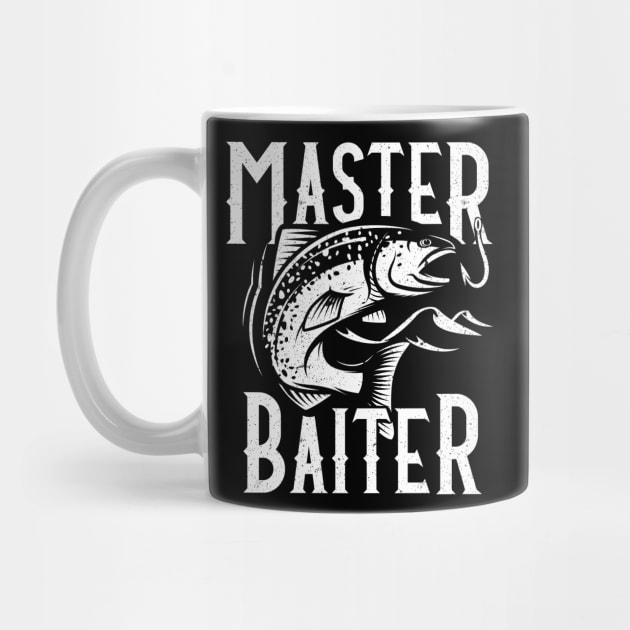 Master Baiter white print by G! Zone